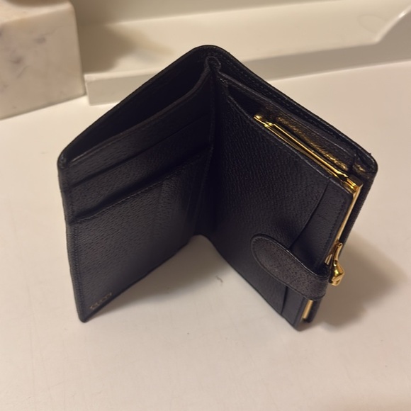 Gucci Women's Wallet Black Leather & Canvas - Picture 6 of 16
